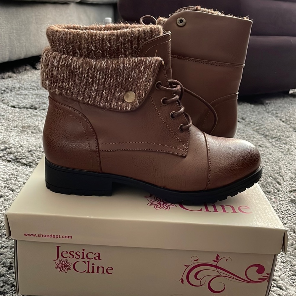 Brown boots